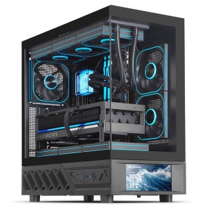 darkFlash DS950V ARGB 디스플레이 (블랙) 케이스