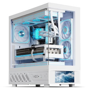 darkFlash DS950V ARGB 디스플레이 (화이트) 케이스