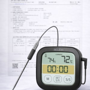 아쿠바 오븐탐침온도계 CS-OT PRO KOLAS교정성적서 포함 해썹표준온도계