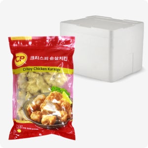 [다인] 크리스피 치킨 cp 가라아게 순살치킨 1kg, 16개