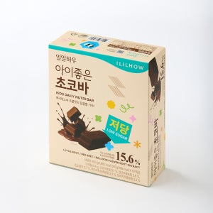 일일하우 아이좋은 초코바 캐러멜바 어린이간식 달콤한 간식바 초코, 45g, 10개