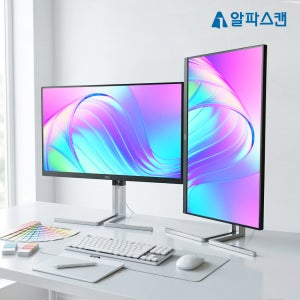 알파스캔 AOC U27U3XD 크리에이터 프로 4K UHD IPS 듀얼 모드 C타입 무결점