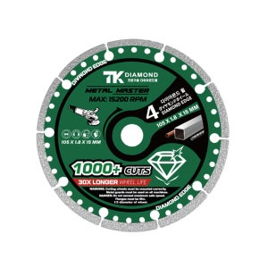 TK 메탈마스터 4인치(105mm) 1.8T 만능날 철재 목재 다용도 절단날 절단석