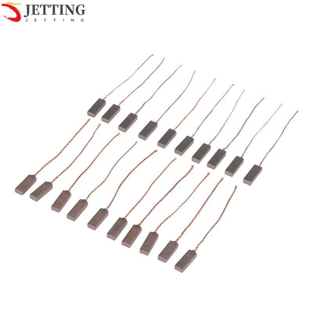 전기 자동차 발전기 레귤레이터 카본 4X6X17MM 브러시 10 Low <b>copper</b>