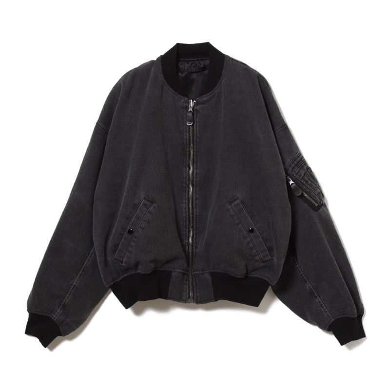 BEAMS 빔스 Fade Bomber Jacket 페이드 봄버 자켓 (2컬러) 26SS
