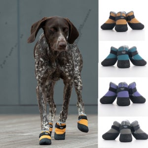 위드레오 강아지신발 대형견신발 러닝화 강아지산책 미끄럼방지 옐로우