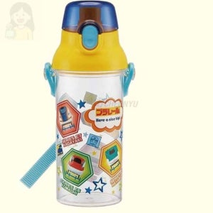 프라레일 클리어보틀 480ml 원터치물병 휴대용물통 슬림보틀