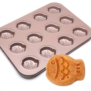 상하이 버터떡 만들기 버터떡틀 붕어빵팬 12구