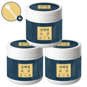 용융소금 융융 융용 미네랄 소금물 진백빛소금 500g, 3개