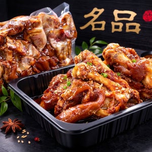 [백가네식품] 앞다리 수제 슬라이스 미니족발 500g, 4개