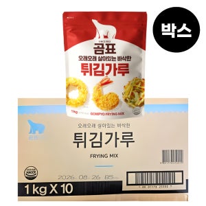 [박스] 곰표 튀김가루 1kg, 10개