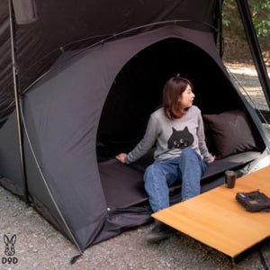 디오디 DOD 후카즈메 캥거루 코튼 텐트 S T2-839-BK bs-1474