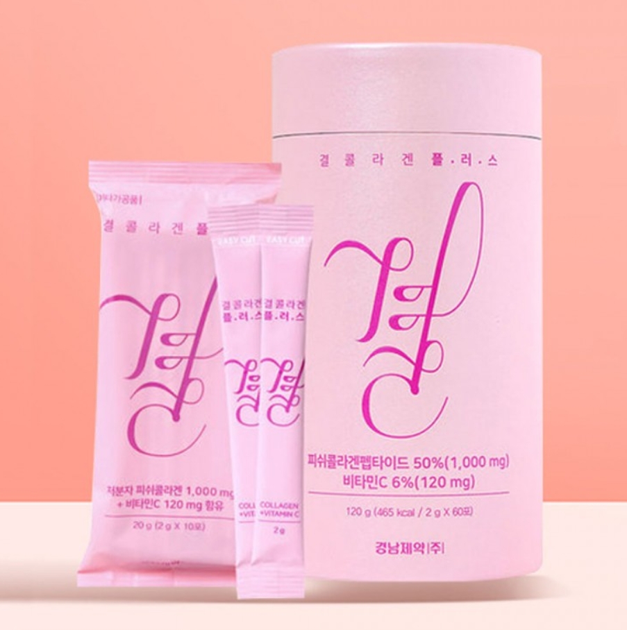 결<b>콜라겐</b> 플러스 저분자 <b>피쉬콜라겐</b> 2g 60포