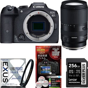 디지털카메라 일본 711415 카메라 안심 세트 Canon EOS R7 바디TAMRON 18-300mm F/3.5-6.3 Di III-A VC VXD（Model B061）SDXC