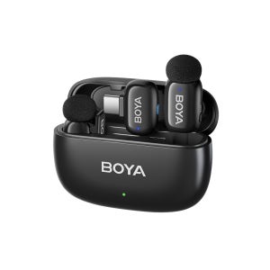 보야 BOYA mini 2 무선마이크 C타입 (수신기1 /송신기2 /충전케이스)
