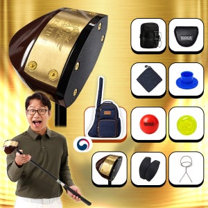 프레스티지 카본 소재 국산 프리미엄 파크골프채 10종세트