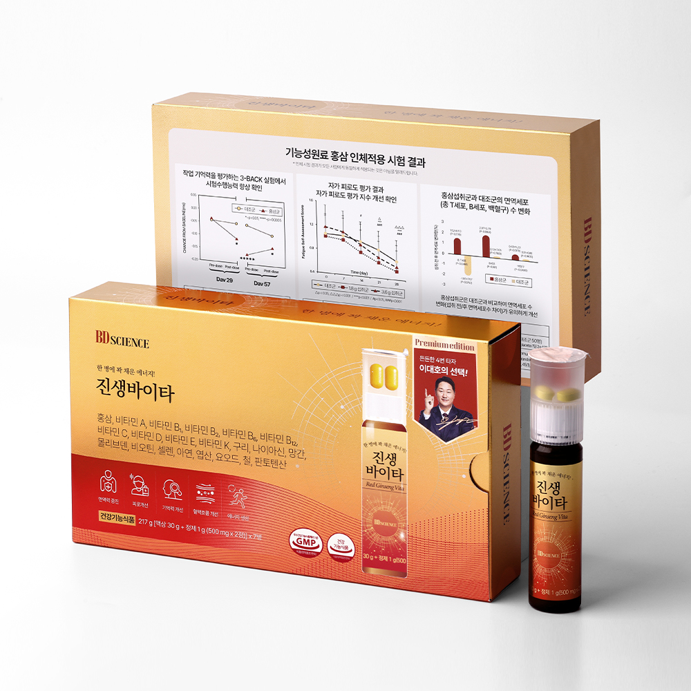 BD사이언스 진생바이타 <b>홍삼비타민</b> 7병