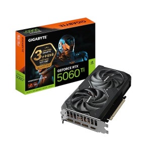 GIGABYTE 지포스 RTX 5060 Ti WINDFORCE MAX OC D7 8GB