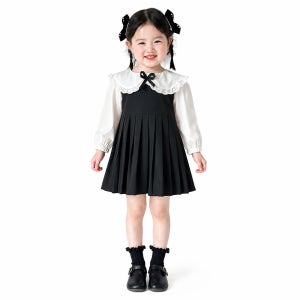 어린이 원피스 여아 유아 키즈 봄 가을 러블리 블랙원피스
