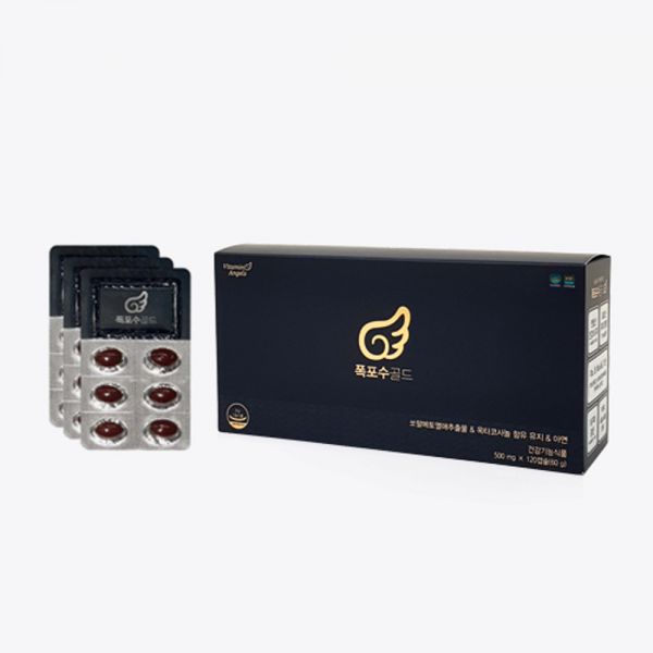 폭포수 골드 (쏘팔메토, <b>옥타코사놀</b>) <b>비타민엔젤스</b> 2개월분, 1EA []