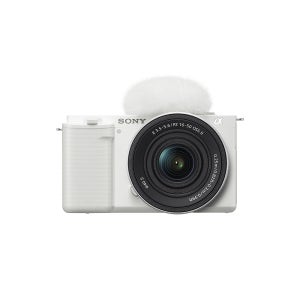 소니 ZV-E10 + 16-50mm OSS II (화이트) 미러리스 카메라