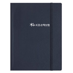KB손해 보험 증권 파일 바인더 철 - 와이즈 밴드 진곤 가죽 화일 10p