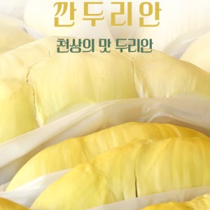당도보장 열대과일의 왕 깐두리안(태국산) 250g, 4개