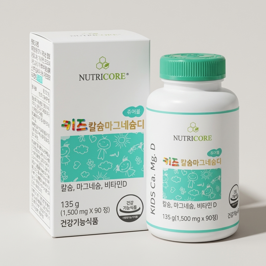 뉴트리코어 키즈 비타민D 제품 이미지