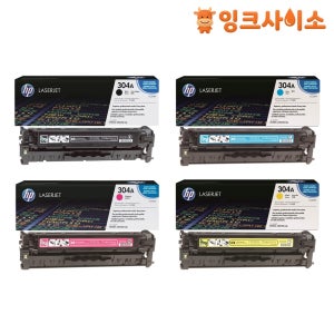 CC530A CC531A CC532A CC533A (HP 304A) 정품토너 4색 SET HP 칼라레이저젯 CP2025X CM2320N