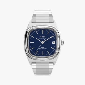 타이맥스 E라인 오토매틱 1983 익스펜션 스트랩 블루시계 34mm TW2Y07400