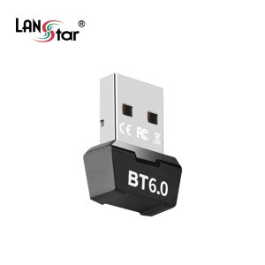 랜스타 블루투스 6.0 USB 동글이 이어폰 무선 수신기 LS-BT60