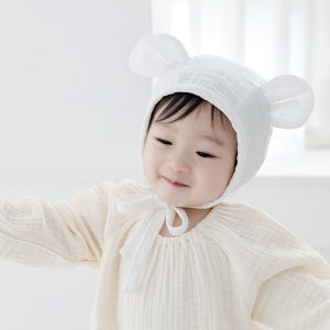 [SET] 리뗀클로르 긴팔 바디수트 마우스 거즈햇 세트