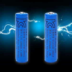 18650 리튬이온 충전 배터리 셀 1200mAh 2000mAh 만능 충전지