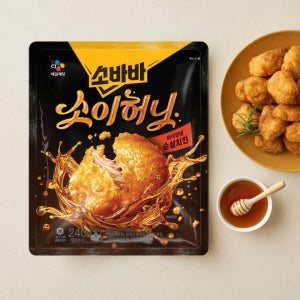 CJ 고메 소바바치킨 소이허니, 240g, 10개
