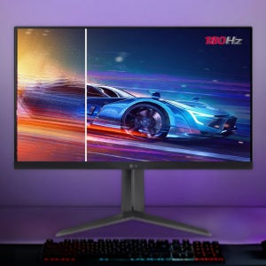 LG전자 울트라기어 24GS65F 60cm IPS광시야각 FHD 180Hz 1ms 높낮이 조절 피벗기능 컴퓨터 게이밍 모니터