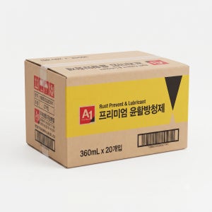 (주)에이원케미칼 프리미엄 윤활방청제 360ml x 20개 1박스 WD40 스프레이 녹제거