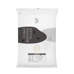 쌀명당 씻어나온 맛있는 우리쌀 국산 백미 소포장쌀 1인분쌀 1kg, 1개