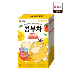 담터 포켓몬 콤부차 애플망고, 10개입, 1개