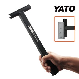 야토 문 조정 경첩 렌치 T자형 방 현관 힌지 간격 조절 수리 공구
