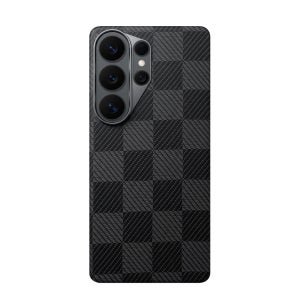 맥플 갤럭시S26울트라 아라미드 아머 체커보드 맥세이프 케이스 (충격보호 밀리터리 디자인 커버)