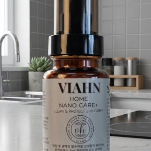 유리세정제 싱크대 거울 주방상판 나노코팅관리 2IN1 케어 VIAHN
