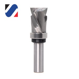 트리머비트 초경 베어링비트 날장 25mm 2LCF1225 컴프레션 패턴비트 드라이월 커터날