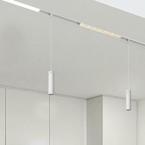 마그네틱 레일 화이트 M20(27mm) 조명 등기구 레일 1M