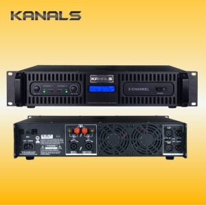 카날스 KANALS BKA-3600 1000W 2채널 아날로그파워앰프 교회 강당 행사 공연