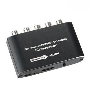 YPbPr 1080P 영상컨버터 구형TV 연결 컴포넌트 RCA to HDMI 변환기