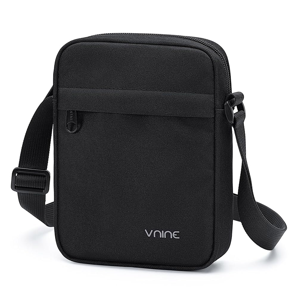 <b>VNINE</b> 여성용 크로스바디 백, 조절 가능한 스트랩이 있는 소형 슬링백