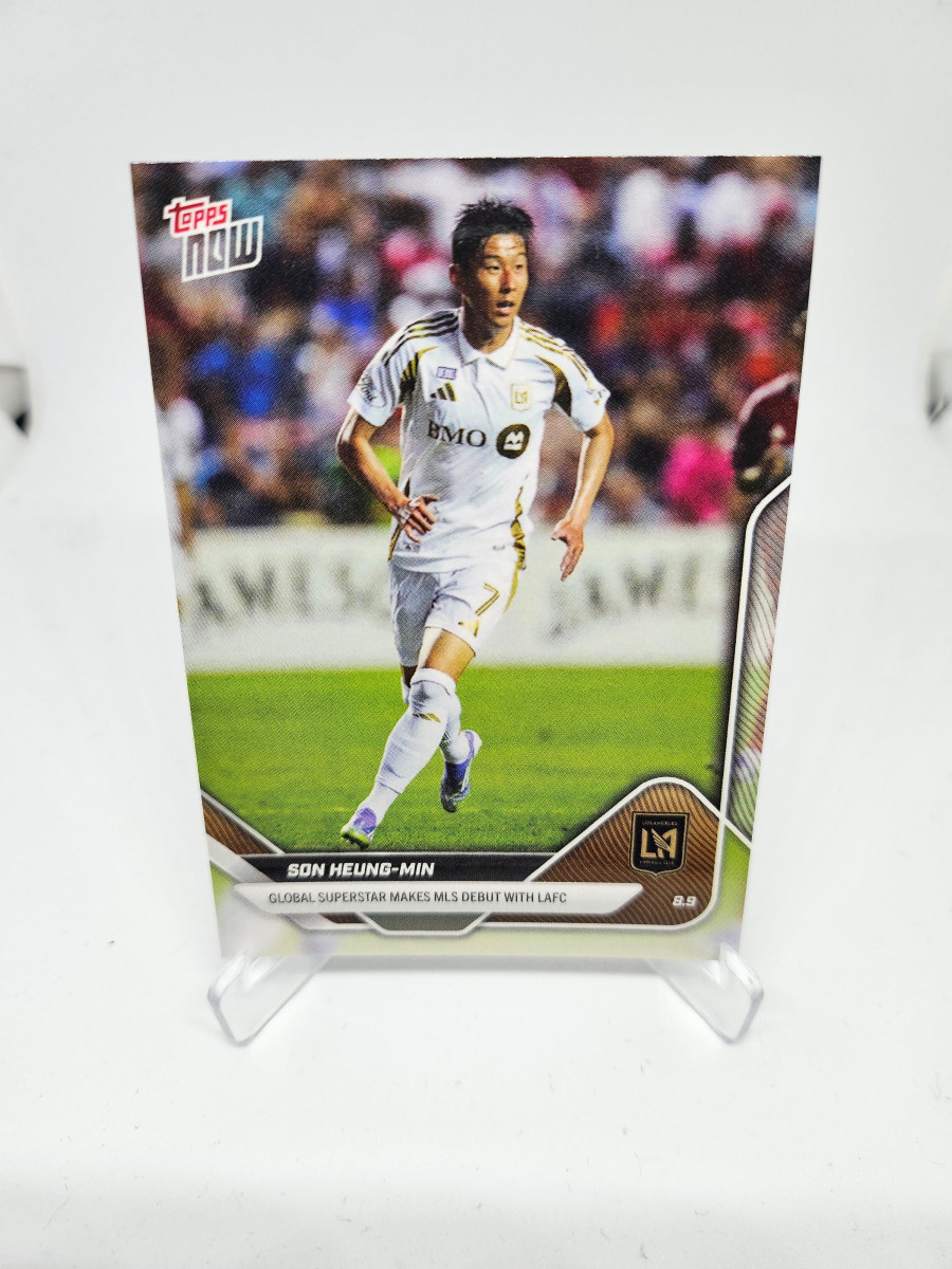 손흥민축구카드 2025 Topps Now 73번 LAFC RC 손흥민 데뷰 MLS 축구 카드