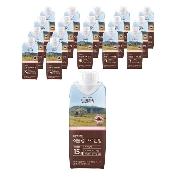 일일하우 더 맛있는 식물성 프로틴밀 성분 분석