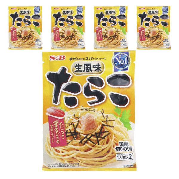 에스앤비 섞기만 하면 되는 명란 스파게티 소스 2개입 5개 (12,700원) (와우무료)