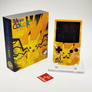 GBC 게임보이컬러 GAMEBOY COLOR 피카츄2 백라이트 커스텀 버전